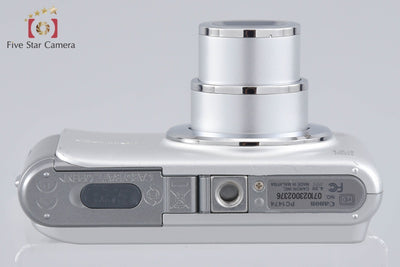 【中古】Canon キヤノン PowerShot A3100 IS シルバー コンパクトデジタルカメラ
