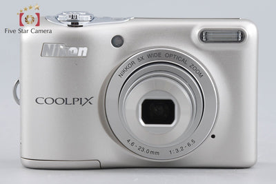 【中古】Nikon ニコン COOLPIX L32 シルバー コンパクトデジタルカメラ