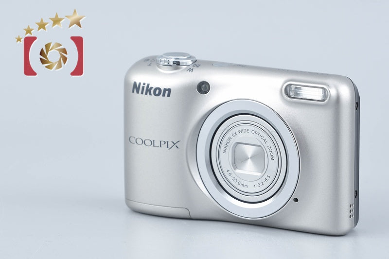 【中古】Nikon ニコン COOLPIX A10 シルバー コンパクトデジタルカメラ