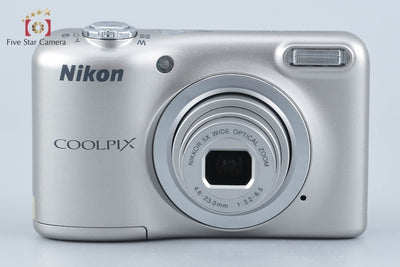 【中古】Nikon ニコン COOLPIX A10 シルバー コンパクトデジタルカメラ