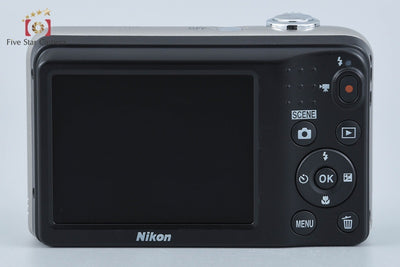 【中古】Nikon ニコン COOLPIX A10 シルバー コンパクトデジタルカメラ