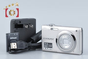 【中古】Nikon ニコン COOLPIX S3000 ピュアシルバー コンパクトデジタルカメラ