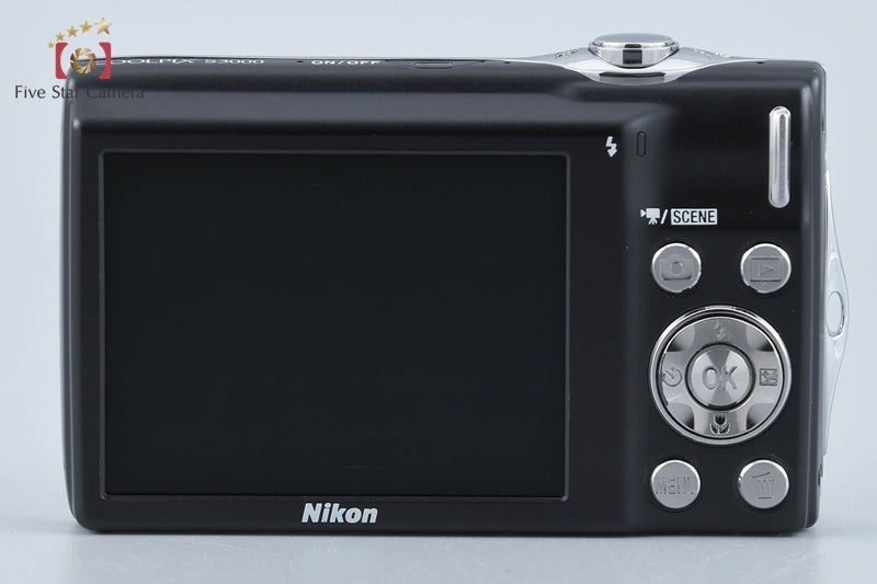 中古】Nikon ニコン COOLPIX S3000 ピュアシルバー コンパクトデジタル