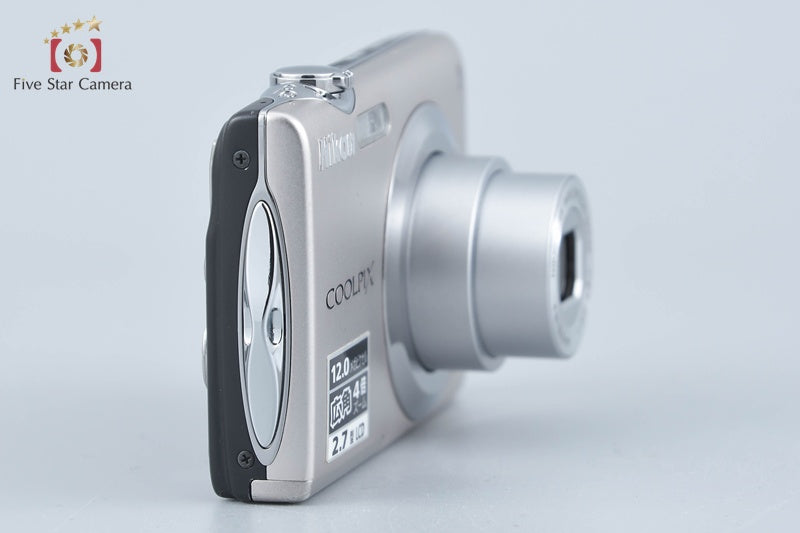 ニコン Nikon COOLPIX S3000 シルバー 中古】Nikon ニコン COOLPIX S3000 ピュアシルバー コンパクトデジタル