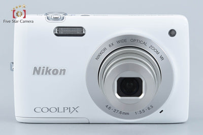 【中古】Nikon ニコン COOLPIX S4300 シェルホワイト コンパクトデジタルカメラ