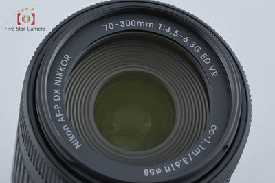 【中古】Nikon ニコン AF-P DX NIKKOR 70-300mm f/4.5-6.3 G ED VR