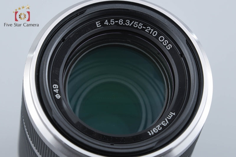 中古】SONY ソニー E 55-210mm f/4.5-6.3 OSS SEL55210 シルバー
