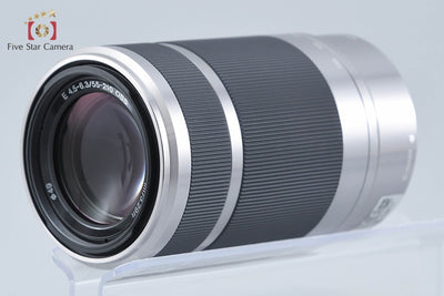【中古】SONY ソニー E 55-210mm f/4.5-6.3 OSS SEL55210 シルバー