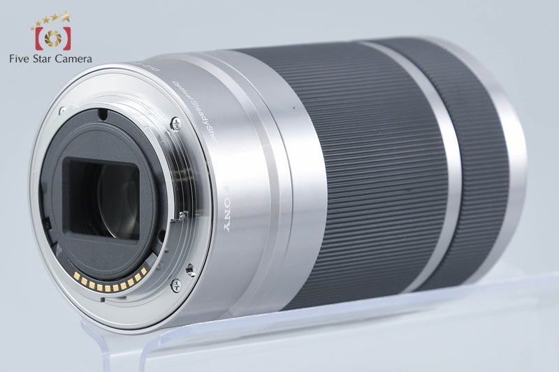 中古】SONY ソニー E 55-210mm f/4.5-6.3 OSS SEL55210 シルバー