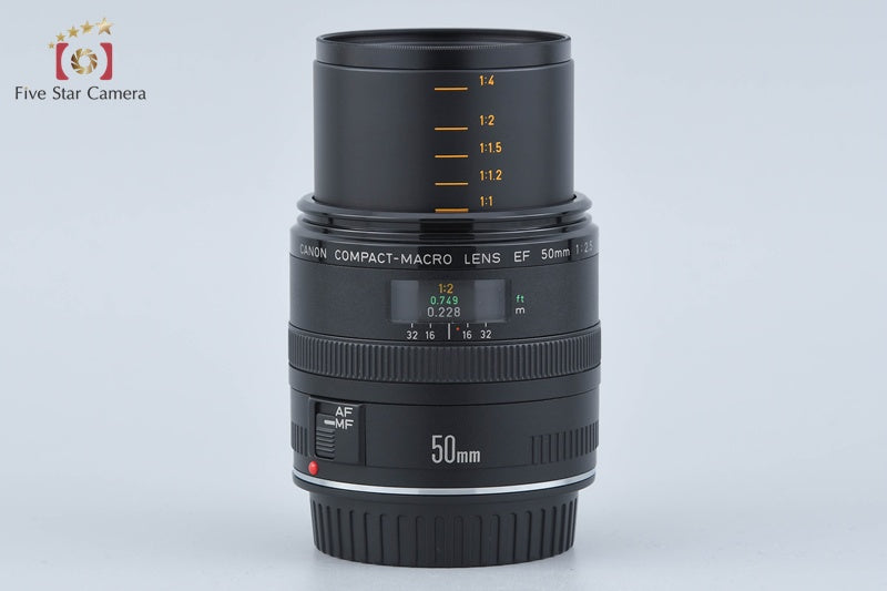 中古】Canon キヤノン EF 50mm f/2.5 コンパクトマクロ – Five Star