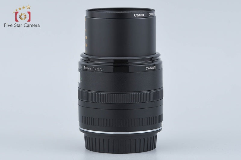 中古】Canon キヤノン EF 50mm f/2.5 コンパクトマクロ – Five Star