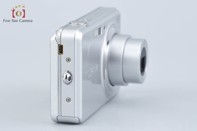 【中古】FUJIFILM 富士フイルム FINEPIX J30 シルバー コンパクトデジタルカメラ