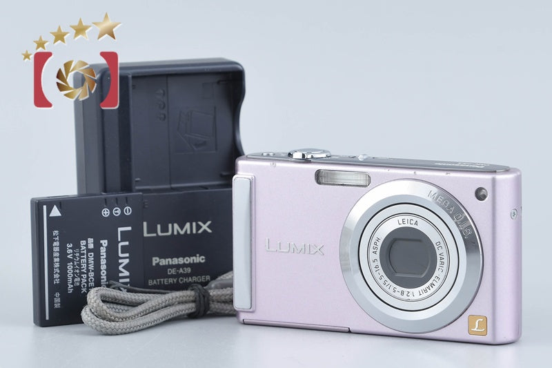 【中古】Panasonic パナソニック LUMIX DMC-FS3 ピンク コンパクトデジタルカメラ