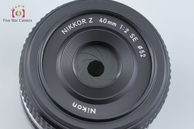 【中古】Nikon ニコン NIKKOR Z 40mm f/2 SE 元箱付き