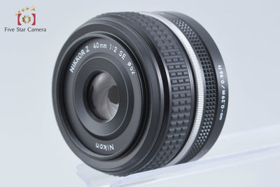 【中古】Nikon ニコン NIKKOR Z 40mm f/2 SE 元箱付き