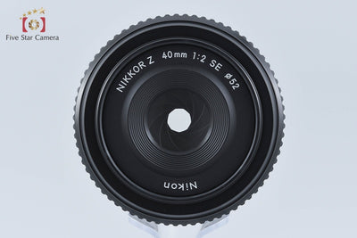 【中古】Nikon ニコン NIKKOR Z 40mm f/2 SE 元箱付き
