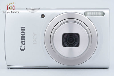 【中古】Canon キヤノン IXY 200 シルバー コンパクトデジタルカメラ 元箱付き