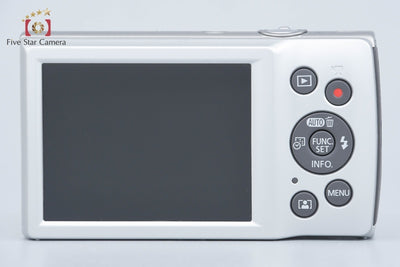 【中古】Canon キヤノン IXY 200 シルバー コンパクトデジタルカメラ 元箱付き