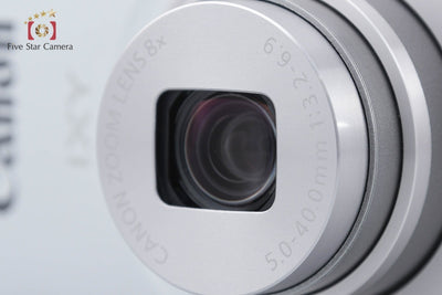 【中古】Canon キヤノン IXY 200 シルバー コンパクトデジタルカメラ 元箱付き