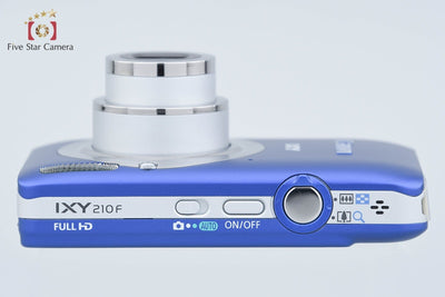 【中古】Canon キヤノン IXY 210F ブルー コンパクトデジタルカメラ
