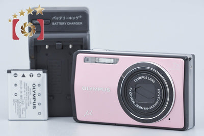【中古】OLYMPUS オリンパス μ-7000 ピンク コンパクトデジタルカメラ