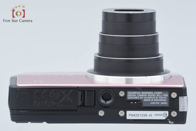 【中古】OLYMPUS オリンパス μ-7000 ピンク コンパクトデジタルカメラ