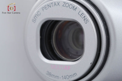 【中古】PENTAX ペンタックス ESPIO 140 シルバー コンパクトフィルムカメラ