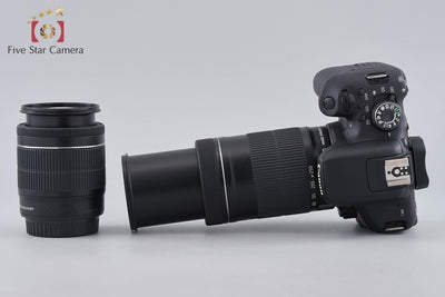 【中古】Canon キヤノン EOS Kiss X8i ダブルズームキット 元箱付き