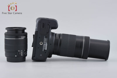 【中古】Canon キヤノン EOS Kiss X8i ダブルズームキット 元箱付き