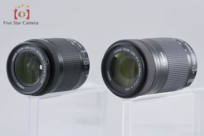 【中古】Canon キヤノン EOS Kiss X8i ダブルズームキット 元箱付き