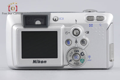 【中古】Nikon ニコン COOLPIX E3700 シルバー コンパクトデジタルカメラ