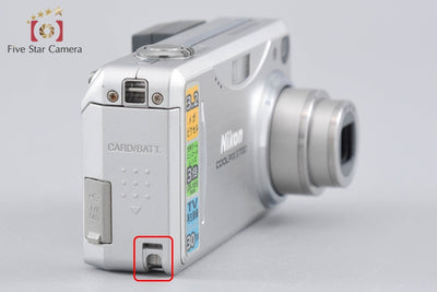 【中古】Nikon ニコン COOLPIX E3700 シルバー コンパクトデジタルカメラ