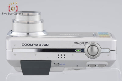 【中古】Nikon ニコン COOLPIX E3700 シルバー コンパクトデジタルカメラ