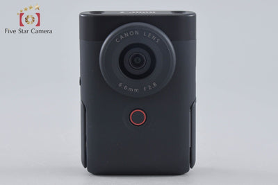 【中古】Canon キヤノン PowerShot V10 ブラック コンパクトデジタルカメラ