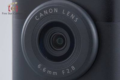 【中古】Canon キヤノン PowerShot V10 ブラック コンパクトデジタルカメラ