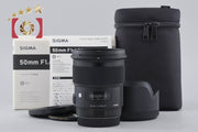 【中古】SIGMA シグマ Art 50mm f/1.4 DG HSM キヤノン用 元箱付き