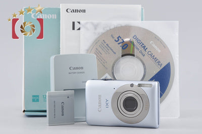 【中古】Canon キヤノン IXY 200F シルバー コンパクトデジタルカメラ 元箱付き