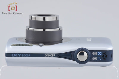 【中古】Canon キヤノン IXY 200F シルバー コンパクトデジタルカメラ 元箱付き
