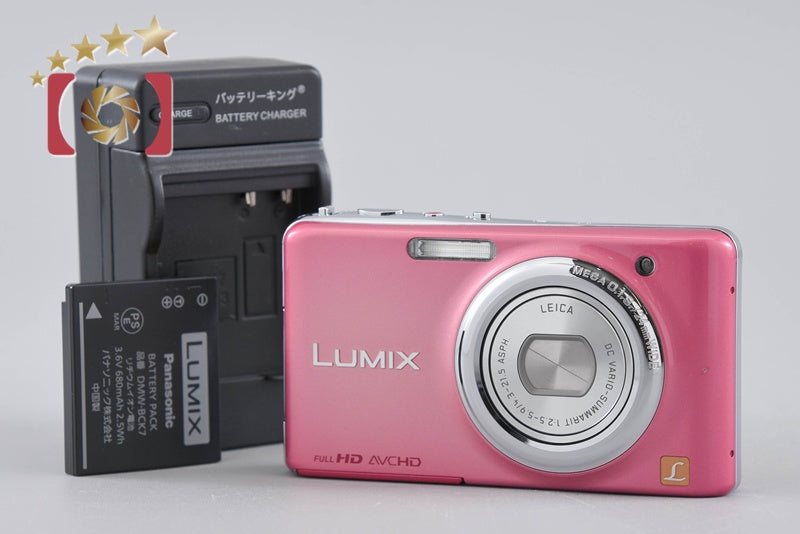 【中古】Panasonic パナソニック LUMIX DMC-FX77 グラマラスピンク コンパクトデジタルカメラ