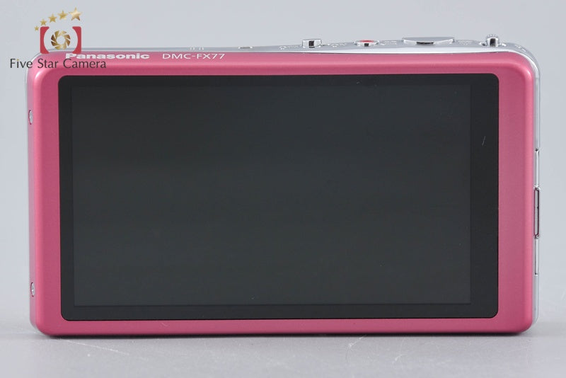 中古】Panasonic パナソニック LUMIX DMC-FX77 グラマラスピンク
