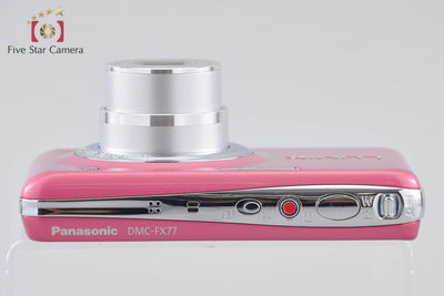 【中古】Panasonic パナソニック LUMIX DMC-FX77 グラマラスピンク コンパクトデジタルカメラ