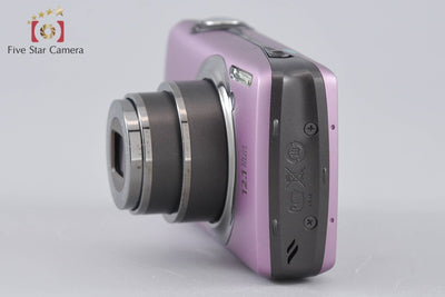 【中古】Canon キヤノン IXY Digital 930 IS パープル コンパクトデジタルカメラ 元箱付き