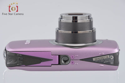 【中古】Canon キヤノン IXY Digital 930 IS パープル コンパクトデジタルカメラ 元箱付き