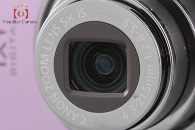 【中古】Canon キヤノン IXY Digital 930 IS パープル コンパクトデジタルカメラ 元箱付き