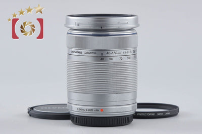 【中古】OLYMPUS オリンパス M.ZUIKO DIGITAL ED 40-150mm f/4-5.6 R シルバー