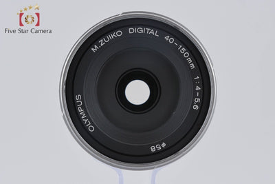 【中古】OLYMPUS オリンパス M.ZUIKO DIGITAL ED 40-150mm f/4-5.6 R シルバー