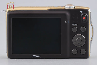 【中古】Nikon ニコン COOLPIX S3300 スイートゴールド コンパクトデジタルカメラ