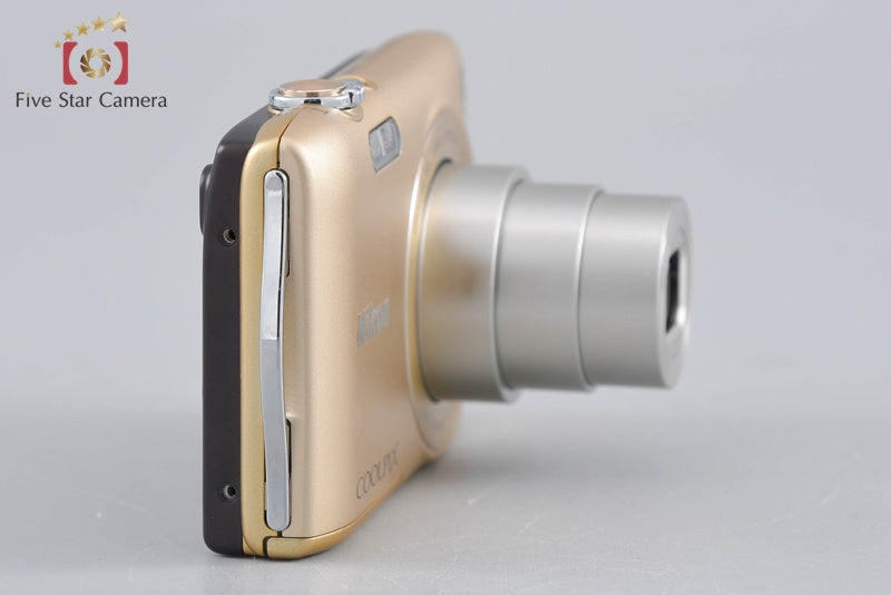中古】Nikon ニコン COOLPIX S3300 スイートゴールド コンパクト
