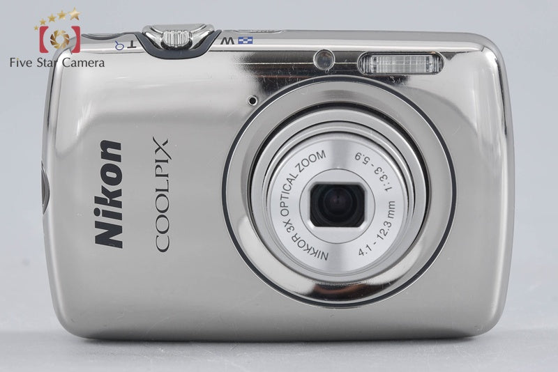 中古】Nikon ニコン COOLPIX S01 ミラーシルバー コンパクトデジタル