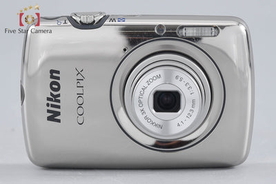 【中古】Nikon ニコン COOLPIX S01 ミラーシルバー コンパクトデジタルカメラ